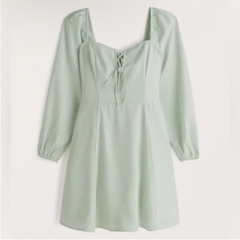 Abercrombie & Fitch Pale Mint Green Dress